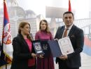NSZ dobila od Opštine Kosovska Mitrovica povelju i plaketu za uspešnu saradnju
